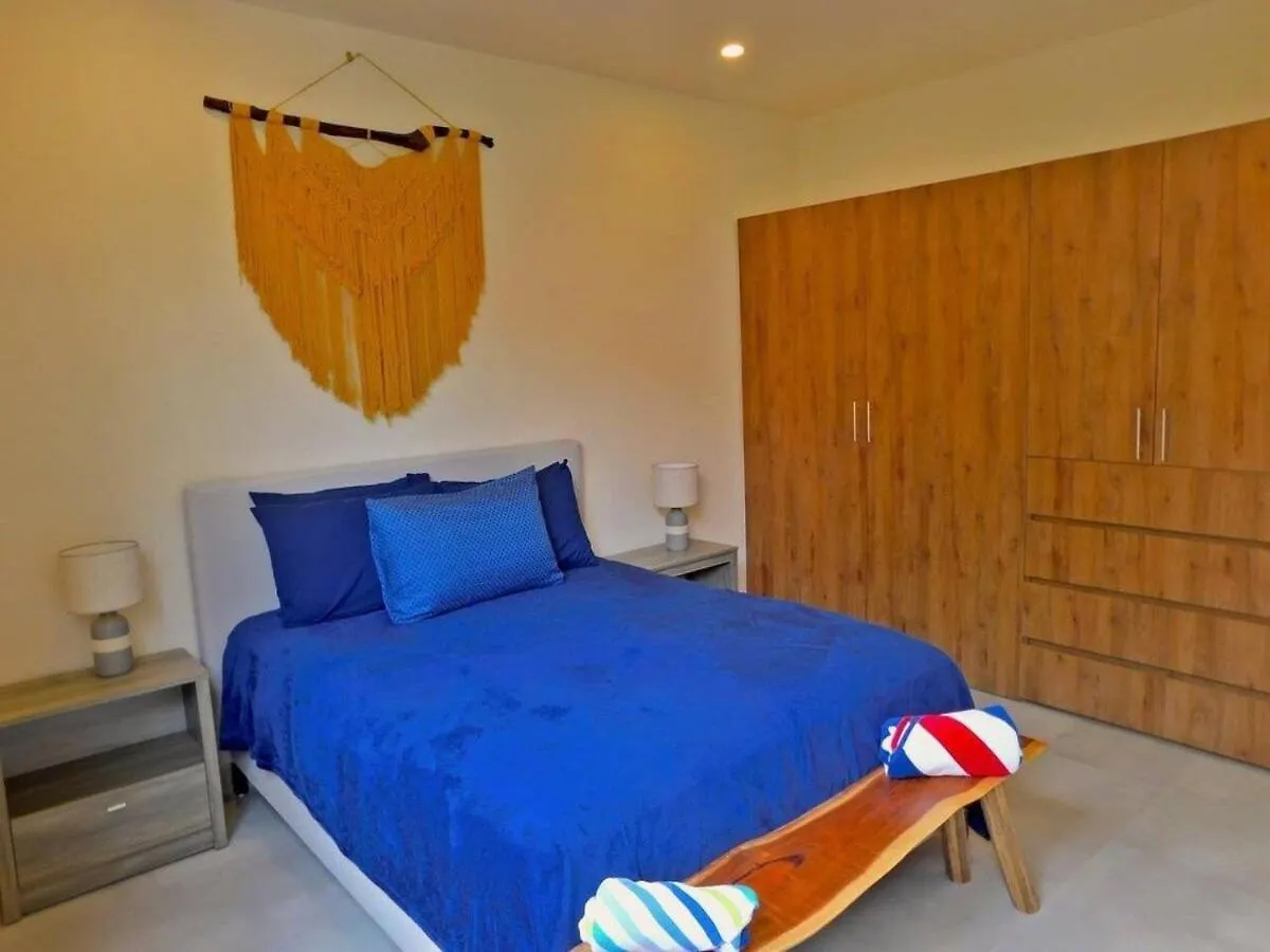 Amplio Depto. C/Terraza Privada + Hermosa Piscina Τουλούμ 0*,  Μεξικό
